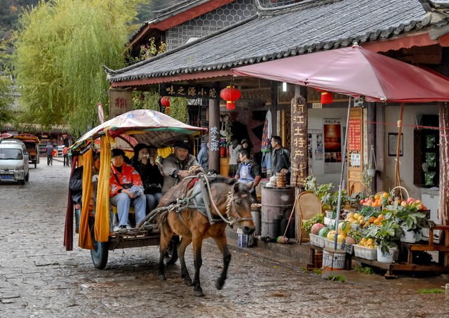 丽江高铁束河：从现代铁轨到古老茶马古道的奇妙旅程，你准备好迎接这场穿越时空的冒险了吗？